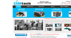 Desktop Screenshot of cimtechmfg.com